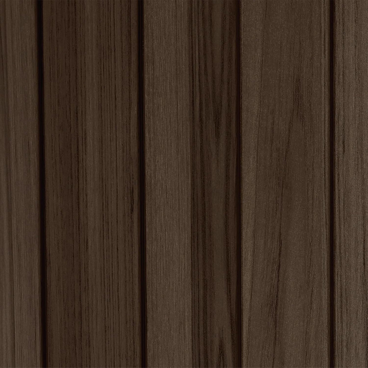 Keter Signature Horizontal Shed – 2020L Premium Outdoor Storage - Rosewood | Weather‑Resistant Wood‑Effect Resin | Fits Bikes, Wheelie Bins & Garden Equipment | Lockable & Easy‑Access Design