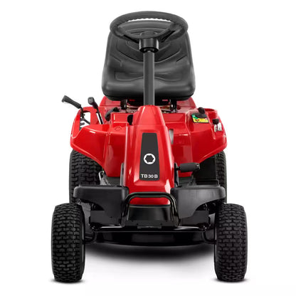 30-Inch Gas Rear Engine Riding Lawn Mower with 10.5 HP Engine, 6-Speed Manual Drive